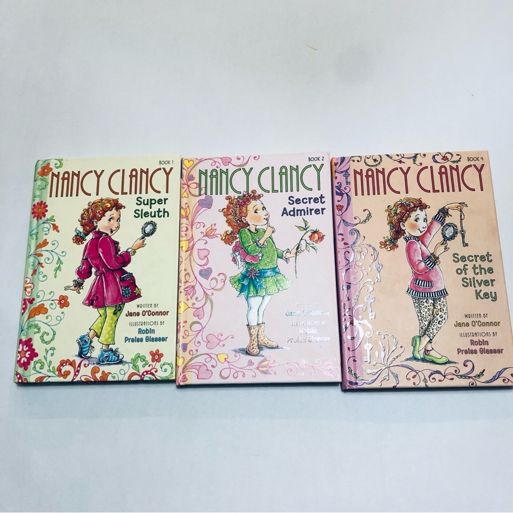 Nancy Clancy Chapter Books (Books: 1,2, And 4)